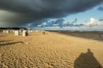 Regenhimmel am Meer