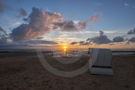 Abendstimmung im Wattenmeer