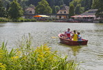 Ruderboot auf dem Charlottensee