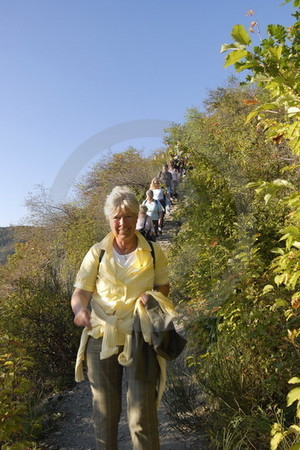 Auf dem Rotweinwanderweg bei Mayschoss