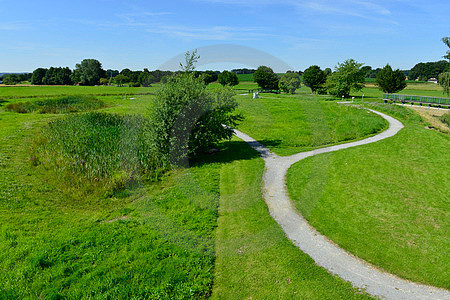 Nachgestellte Bifurkation in Melle-Gesmold