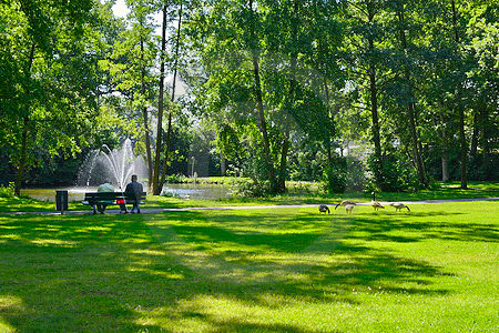 Teich im Groenegaupark