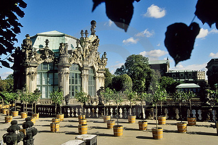 Dresdner Zwinger, Wallpavillon