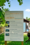 Historische Gartenlauben