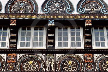 Haus Willmann, Fassadendetail