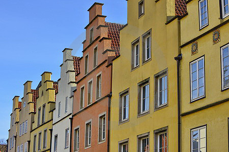 Buergerhaeuser am Marktplatz