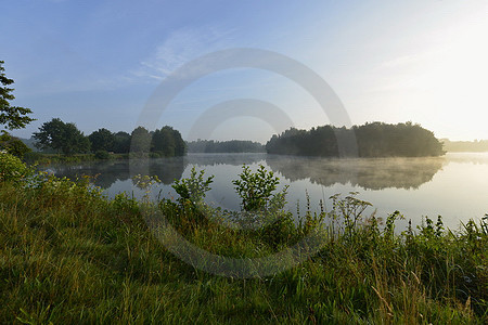 Nebelstimmung am Haselünner See