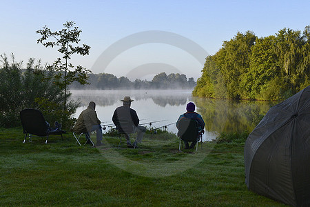 Angler am Haselünner See