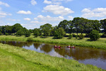 Paddler auf der Hase