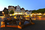 Abendstimmung am Markt in Lingen (Ems)