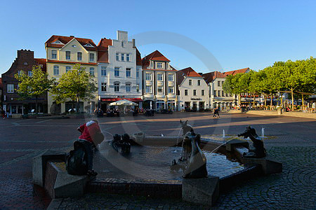 Am Markt in Lingen (Ems)