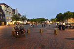 Abendstimmung am Markt in Lingen (Ems)